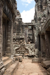 Fototapeta premium Angkor Thom : Traces of the Khmer civilization