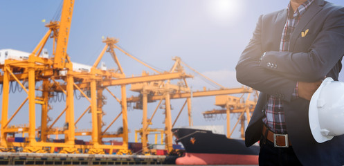 Water transportation and cargo ship and pilotage.