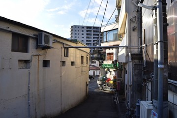 Back road at Atami, Japan