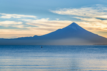 Osorno Volcano Landscape Scene, Chile