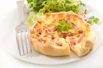 homemade french quiche