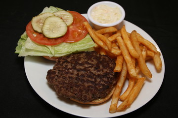 It's lunchtime, get ready for a sandwich and fries