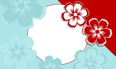 Obraz premium Template for greeting card