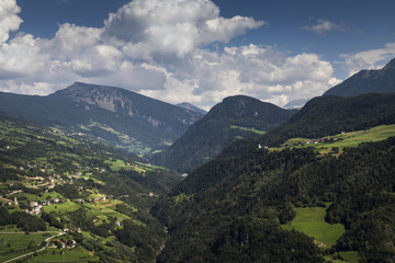 Obraz premium Landschaft in Südtirol
