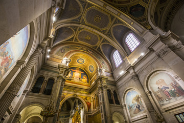 Fototapeta na wymiar Saint Francois Xavier church, Paris, France