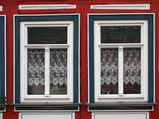 Holzfenster-Bauernhaus