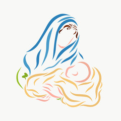 Mary with the Child Jesus