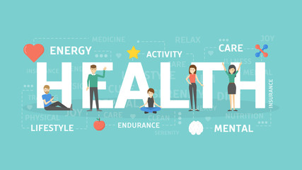 Health concept illustration.