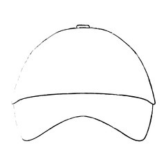 promotional souvenir baseball cap identity corporate empty template vector illustration