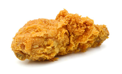 Chicken wing isolated on white background