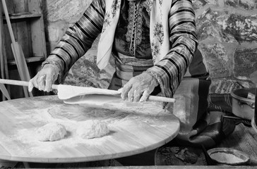 Traditional dough making
