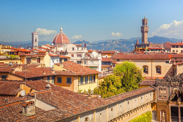 View of Florence from above