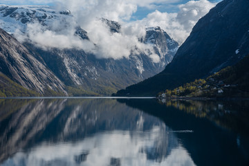 Obraz premium Fjord