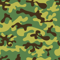 Seamless camouflage pattern