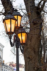 old city lights