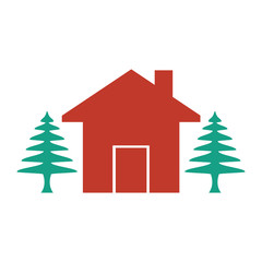 home and tree icon
