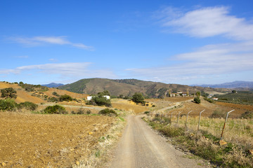 arid spanish scenery