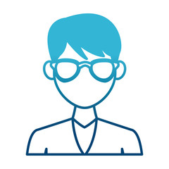 Young man with elegant clothes and sunglasses