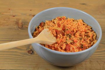 Mexican style cooked rice