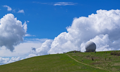 Radardom auf der Wasserkuppe