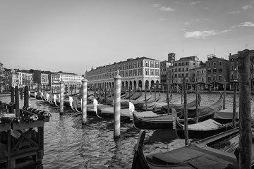 Venice / black and white view