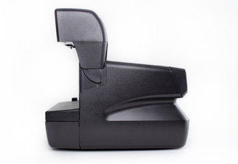 instant photo camera isolated on white background