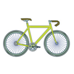 Obraz premium racing bicycle isolated icon vector illustration design