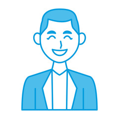 Young man with elegant clothes