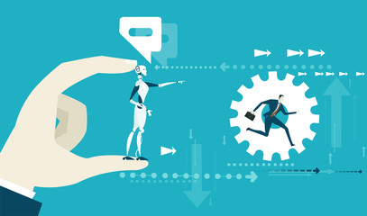 Future reality, Artificial intellect controlling, making decisions and generating ideas.