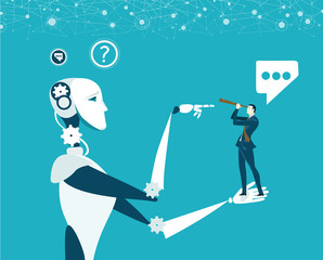 Future reality, Artificial intellect controlling, making decisions and generating ideas.