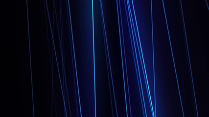 Abstract cg polygonal neon surface. Geometric poly light triangles motion background. - Powered by Adobe