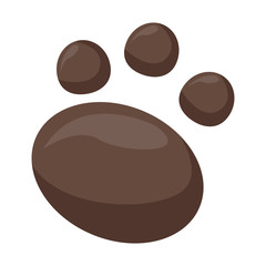 Footprint animal symbol