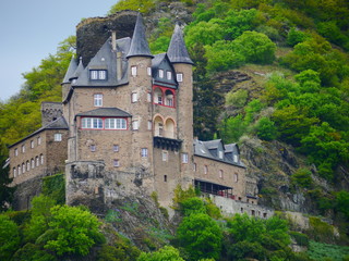 Fototapeta na wymiar Katz Castle, Sankt Goar, Germany