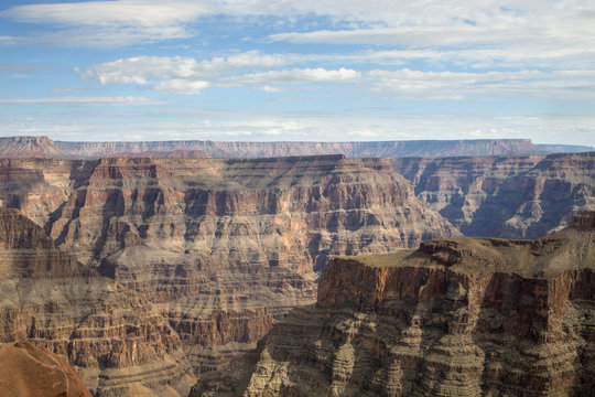 The Grand Canyon's majestic mountains