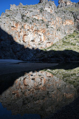 Sa Calobra - Torrent de Pareis impressive gorge 
