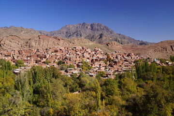 Obraz premium Abyaneh - Mountain village in Iran