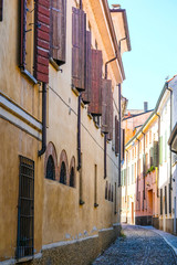 PADOVA, ITALY - June, 22, 2017: street in a center of Padova, Italy
