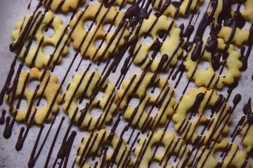 Spitzbuben mit Schokolade, Herstellung, Produktion