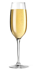 Coupe de champagne vectorielle 1 - obrazy, fototapety, plakaty