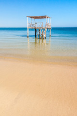 Gazebo on the beach