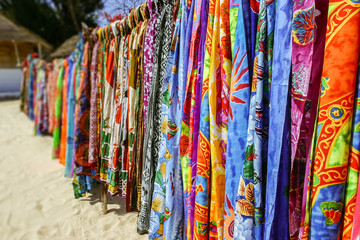 Colorful pareos for sale