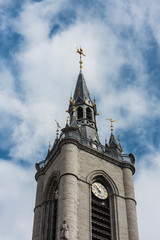 The belfry of Tournai, Belgium.