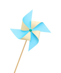 Toy pinwheel on white background © ImagesMy