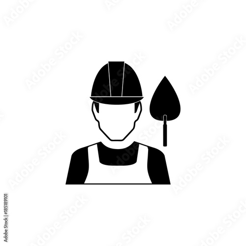 builder avatar icon characters of professions icon premium quality