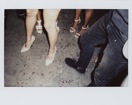 People enjoying a party