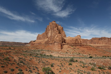 Obraz premium Mountain in Monument Valley in Arizona
