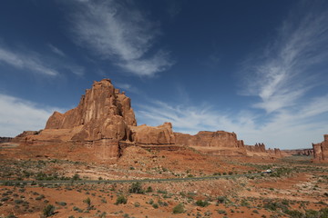Fototapeta na wymiar Big rocks in Monument Valley