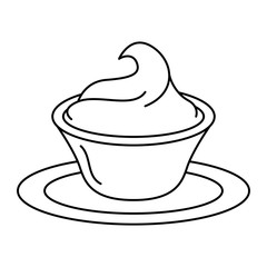 delicious guacamole sauce icon vector illustration design