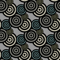 seamless pattern with circles