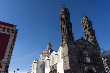 Église San Cristobal, Puebla, Mexique